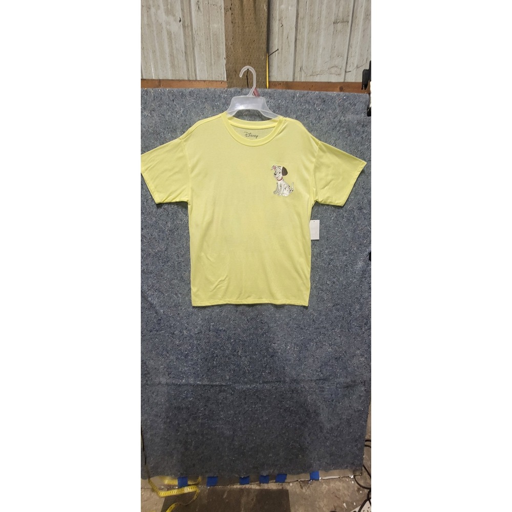 Kids 101 Dalmations EMB Oversized Yellow T-Shirt‎ Size S (3-5)